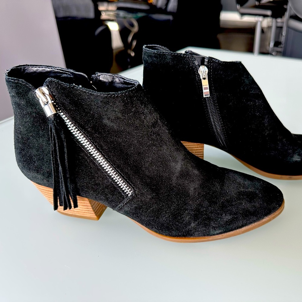 Frank Sarto Suede Booties